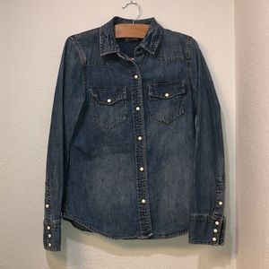 J. Crew button up Jean jacket